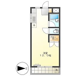 高知市朝倉南町　1R　1F（無料ネット・東向・割引CP）