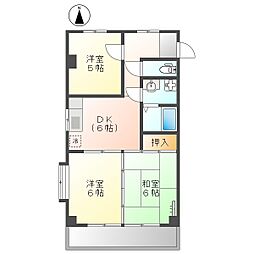 いの町枝川 3DK 3F(初期費用減額CP)