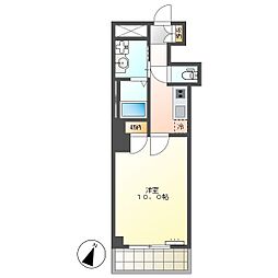 高知市与力町　1K　7F（オートロック・無料ネット・南向)