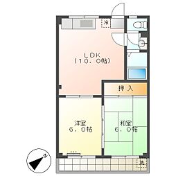 高知市神田 2LDK 2F（初期費用減額CP）