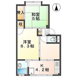 高知市井口町 2K 2F(初期費用減額CP)