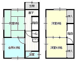 いの町枝川　貸家