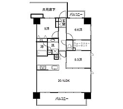 レーベンはりまや橋 MID COURT