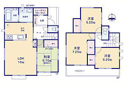 松山市空港通り 一戸建 並列2台駐車OK