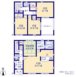 松山市余戸中 一戸建 余土小校区の新築