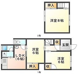 岡田貸家 宮原12-14