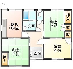 城下町1-15貸家