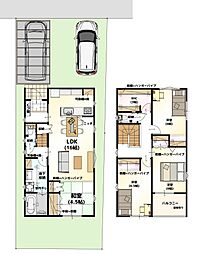 松山市土居田町 一戸建 LAVIE土居田2502B