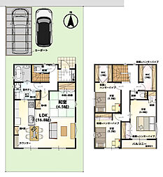 松山市土居田町 一戸建 LAVIE土居田2503C