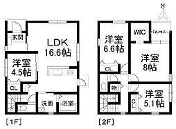 松山市鴨川 一戸建