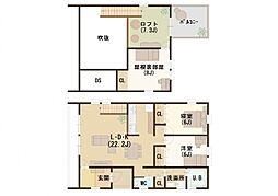 新居浜市西の土居町 一戸建 ロフト付き平屋