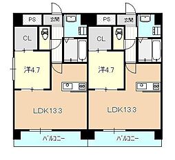 高知市南御座 賃貸マンション 1LDK