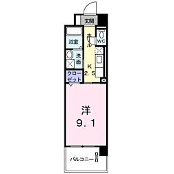 南国市篠原 賃貸マンション 1K