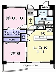 南国市東山町2丁目 賃貸マンション 2LDK