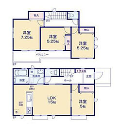 松山市市坪北 一戸建 A号棟