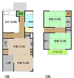 高知市朝倉甲 一戸建