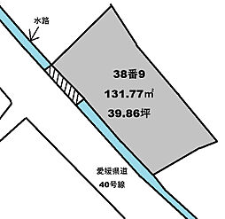松山市北久米町の土地