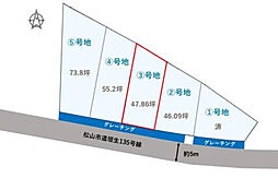 松山市東垣生町の土地