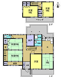 松山市和気町2丁目の一戸建て