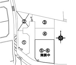 松山市和気町1丁目　の土地