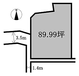 松山市祝谷5丁目の土地