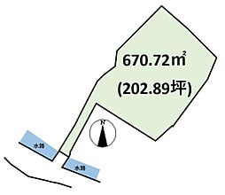 松山市磯河内の土地