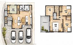 松山市和泉南 一戸建 和泉南デザイナーズ住宅III