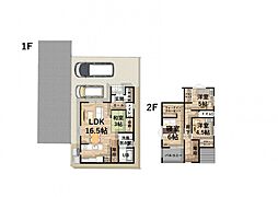 松山市姫原 一戸建 松山市 姫原III　A号棟