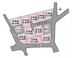 四国中央市中曽根町 中曽根12区画分譲地