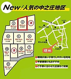 四国中央市中之庄町 中之庄分譲地