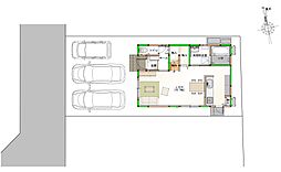 松山市来住町 一戸建 来住町1号棟・新築戸建