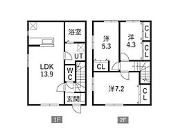 カトル・ヴァン 中野 A A-1号室