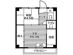 ビレッジハウス安積4号棟 0404号室