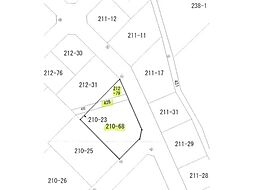 青森市中佃2丁目16-16の土地