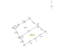 八戸市新井田字市子巻目12-14の土地