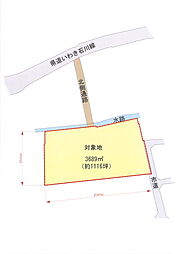 いわき市常磐上湯長谷町釜ノ前の土地