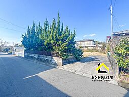 清武町加納　南側道路　高台の立地