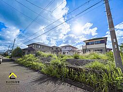 花山手東３丁目　北東角地　　建築条件なし売地