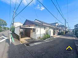 中西町　北西角地　整形地　建築条件なし売地