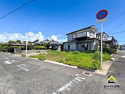 恒久２丁目　南東角地　建築条件なし売地