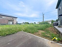 花ヶ島町　２区画(１号地)　南側道路