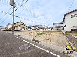 恒久南２丁目　南東角地　更地　建築条件なし売地