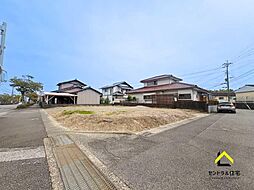 佐土原町下田島　更地　北西角地　建築条件なし売地