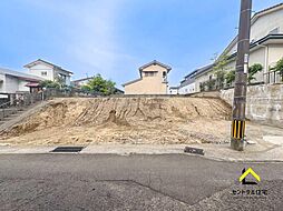 桜が丘町　更地　高台の住宅地　建築条件なし売地