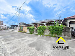 下北方町野田　南側道路　小学校近く　建築条件なし売地