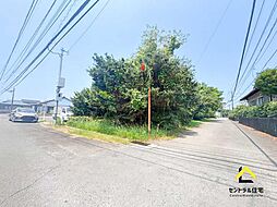 大字郡司分　土地　間口広々の土地形状