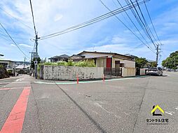 月見ヶ丘５丁目　土地面積１００坪超　角地　建築条件なし売地