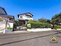 学園木花台南３丁目　南側道路　建築条件なし売地