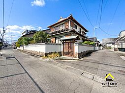 大工2丁目　土地　南東角地　建築条件なし売地