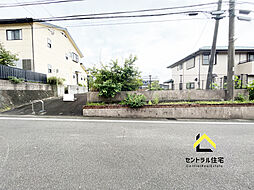 花山手西2丁目 南側道路 更地